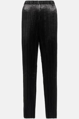 JUNYA WATANABE Pleated slim satin pants