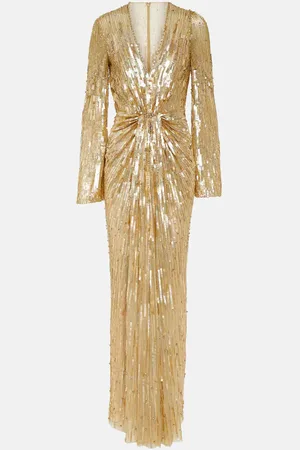 Jenny Packham Margot sequined gown