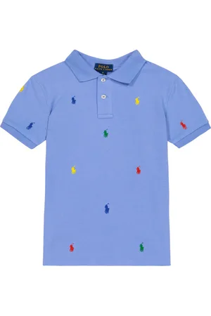 Ralph Lauren Embroidered cotton polo shirt