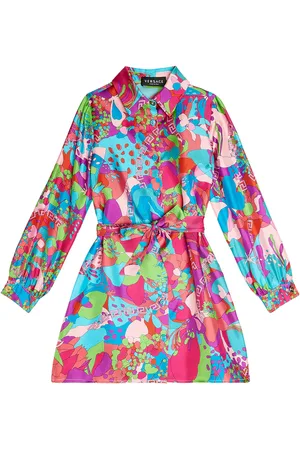 VERSACE Medusa Music silk dress