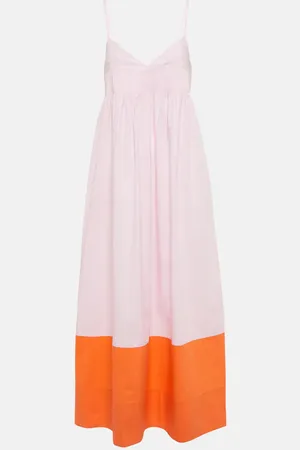 Lee Mathews Casey cotton maxi dress
