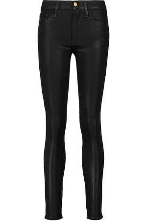 Frame Le Skinny De Jeanne mid-rise jeans