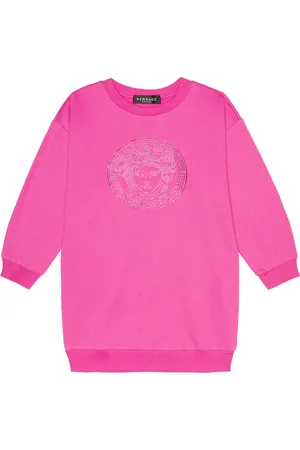 VERSACE Medusa cotton sweatshirt dress