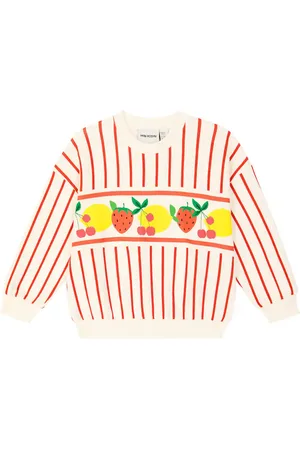 Mini Rodini Fruit Stripe cotton sweatshirt