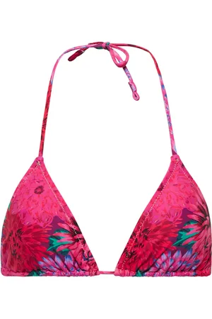 Reina Olga Miami printed bikini top