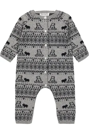 Tartine Et Chocolat Baby cotton and cashmere onesie