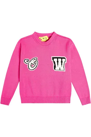 OFF-WHITE Logo wool sweater