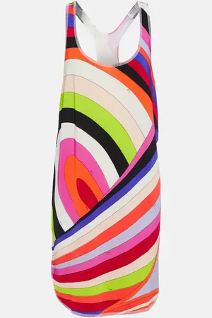 Puccini Iride jersey minidress