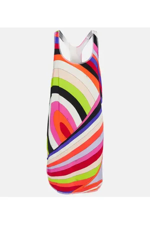 Puccini Iride jersey minidress