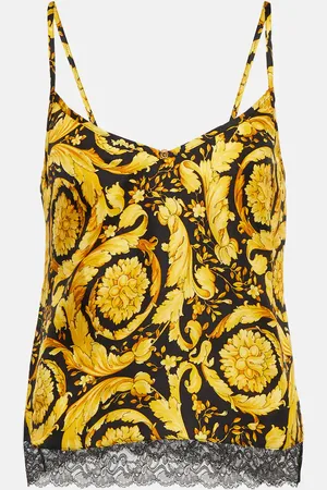 VERSACE Barocco silk camisole
