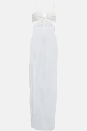 Nensi Dojaka Bridal cutout lace gown