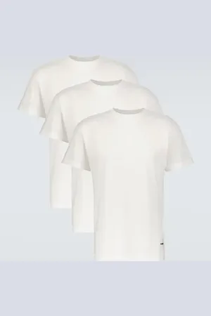 Jil Sander Pack of three cotton T-shirts