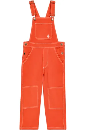 The Animals Observatory Mule logo denim overalls