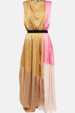 Roksanda Aldona silk satin maxi dress