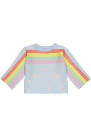Stella McCartney Printed cotton and wool sweatshirt