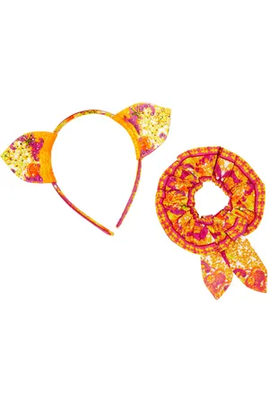 Camilla Printed hairband and scrunchie set