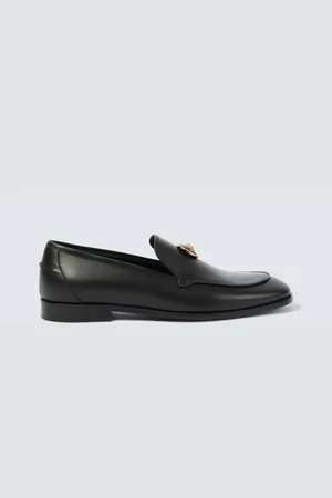 VERSACE Medusa leather loafers