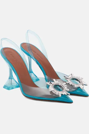 Amina Muaddi Begum embellished PVC sandals
