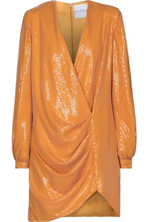 HALPERN Sequined minidress