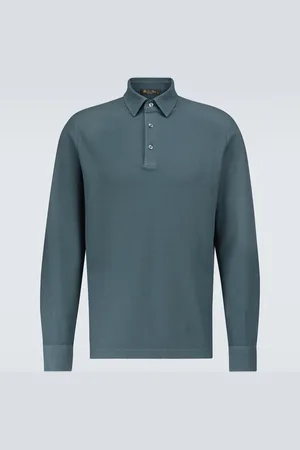 Loro Piana Long-sleeved polo shirt