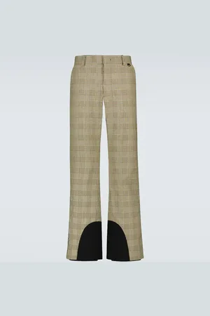 Moncler Checked technical-blend pants
