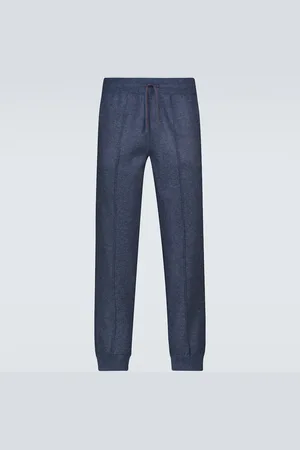 Loro Piana Cashmere-blend drawstring pants