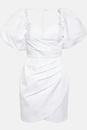 Rebecca Vallance Puff-sleeve minidress