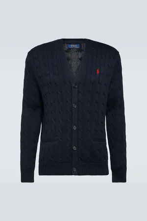 Ralph Lauren Ribbed-knit cotton cardigan