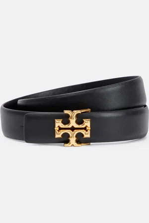 Tory Burch Eleanor logo leather belt