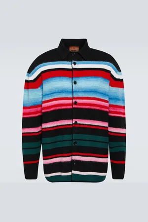 Missoni Striped wool-blend cardigan