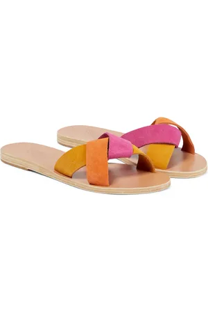 Ancient Greek Sandals Whitney suede sandals