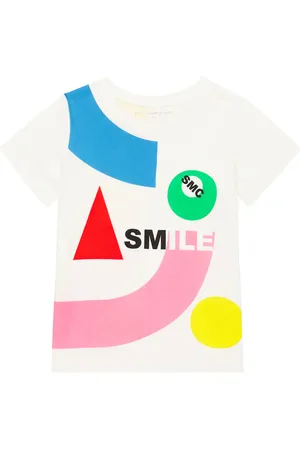Stella McCartney Logo printed cotton T-shirt