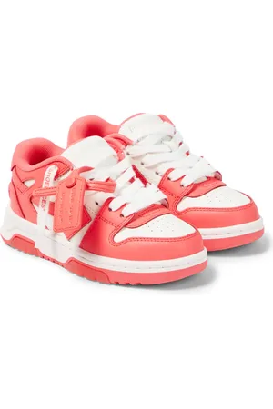 OFF-WHITE Out Of Office leather sneakers