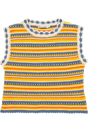 The New Society Marco striped cotton sweater
