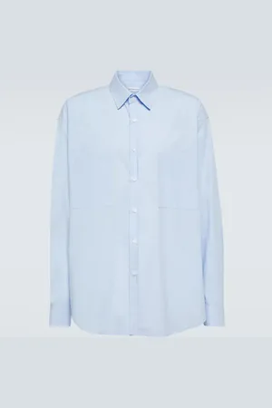 The Frankie Shop Gus cotton poplin shirt