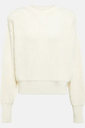 WARDROBE.NYC X Hailey Bieber HB virgin wool sweater