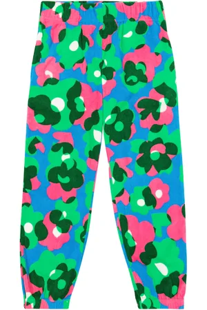 Stella McCartney Floral fleece sweatpants
