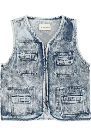 The New Society Rene cotton denim vest