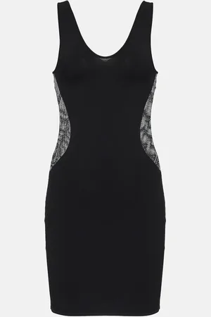 Stella McCartney Mesh panel minidress