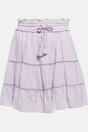 Marant Etoile Lioline cotton-blend miniskirt