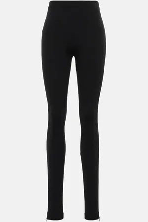 Totême Zip high-rise leggings