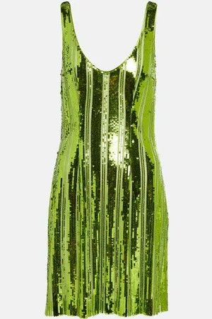 GALVAN Embellished minidress