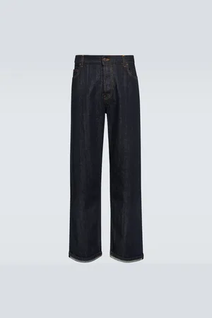 The Row Ross mid-rise straight jeans