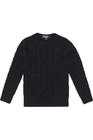 Loro Piana Downy Cables cashmere sweater