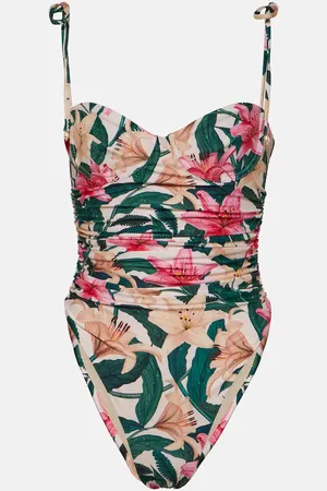 Agua by Agua Bendita RÃ¡bano RocÃ­o floral swimsuit