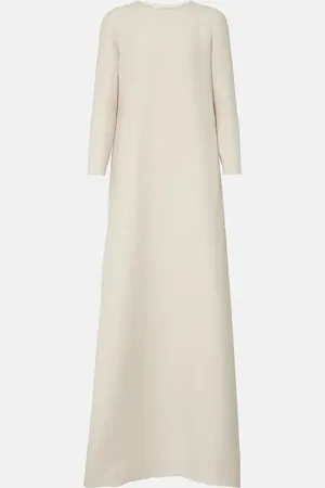 The Row Stefos wool and silk gown