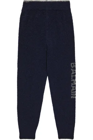 Balmain Wool-blend sweatpants
