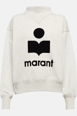 Marant Etoile Moby mÃ©lange-knit cotton-blend sweater
