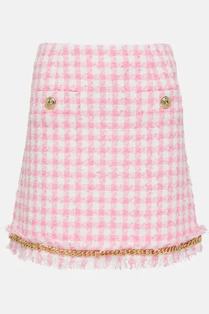 Rebecca Vallance Gabrielle houndstooth miniskirt