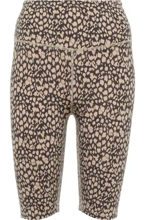 Varley Letâs Move printed high-rise biker shorts
